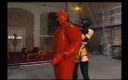 Absolute BDSM films - The original: Dominating dildo penetrated in piercing pussy in latex dress