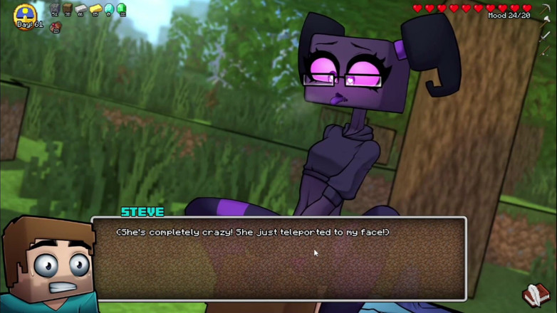 Alita: Hornycraft pussy on his face
