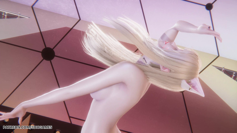 3D-Hentai Games: Chung Ha - Stress - Ahri Sexy Naked Dance