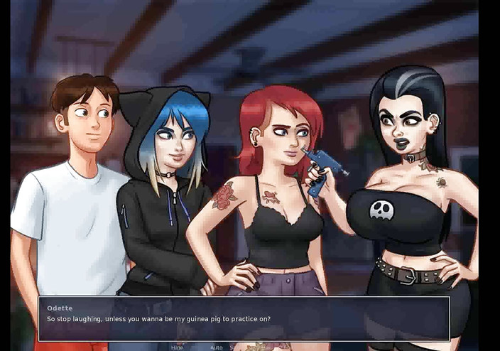 Dirty GamesXxX: Summertime Saga: makan malam romantik untuk dua awek ep 138