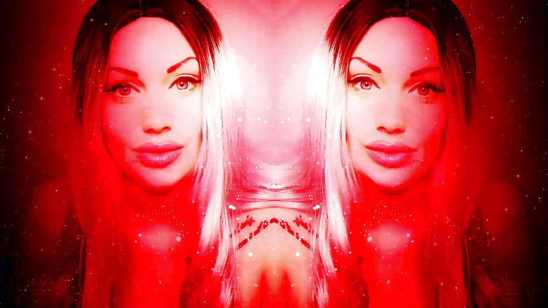 Goddess Misha Goldy: 强大的迷人ASMR和眼神交流和频闪！请一个男人！请用你的菊花来一根鸡巴！