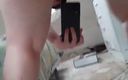 Chubby kinky girl: Girl Masturbates in Front of the Mirror Showing Her Big...