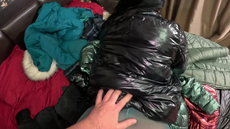 MilfyCalla: Flera blanka dunjackor som används för knull och onanerar 267