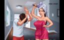 3D Cartoon Porn: Yaz mevsimi efsanesi - Anon üvey kız kardeşinin banyo yaparken çıplak vücudunu ve...