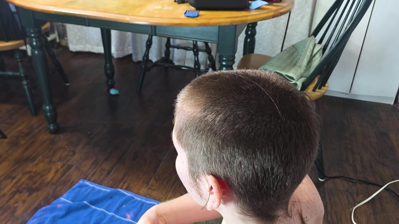 Vibra King Video: Goth Punk Shaves Her Head