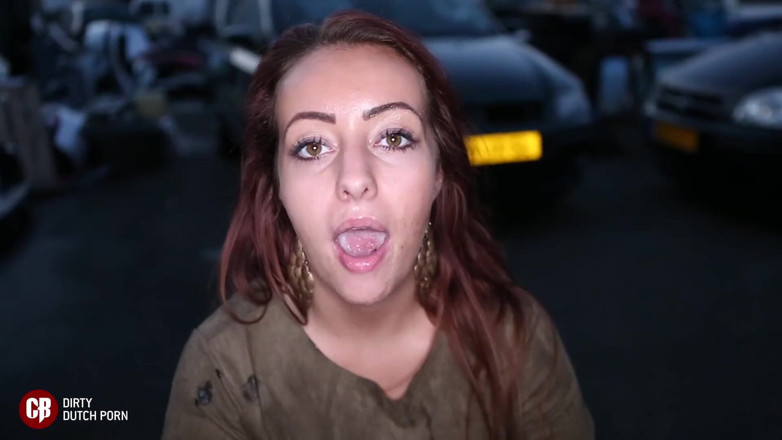 Cumbizz: Typical Dutch teen cum slutting