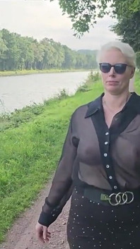 Fucked Myself with My Vibrator by the Mittelland Canal