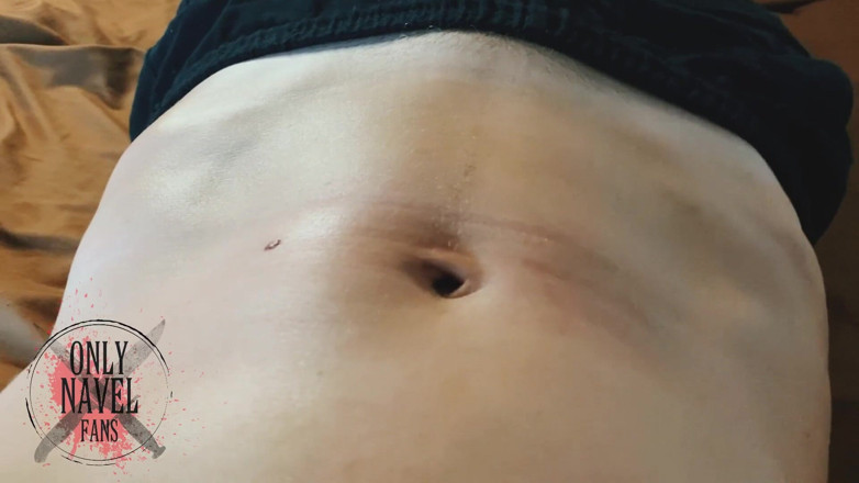 Navel fans: ABS And Belly Stress Test