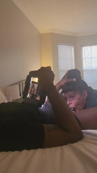Behind the Scenes!! GILF Hollee Huntress Sucks BBC During Her Gaming Break!