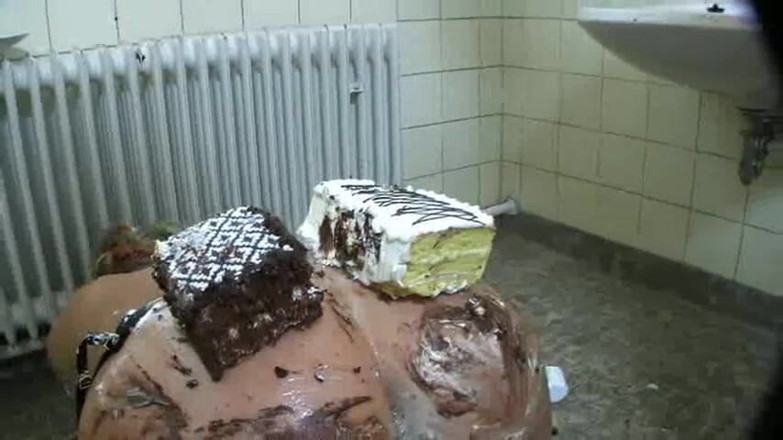 Doris Distel: We like to be very messy in my bathroom. Food...