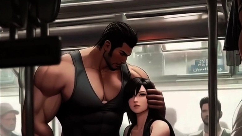 Spicy Toons: Tifa Always Meets the Most Interesting People on the Midgar...