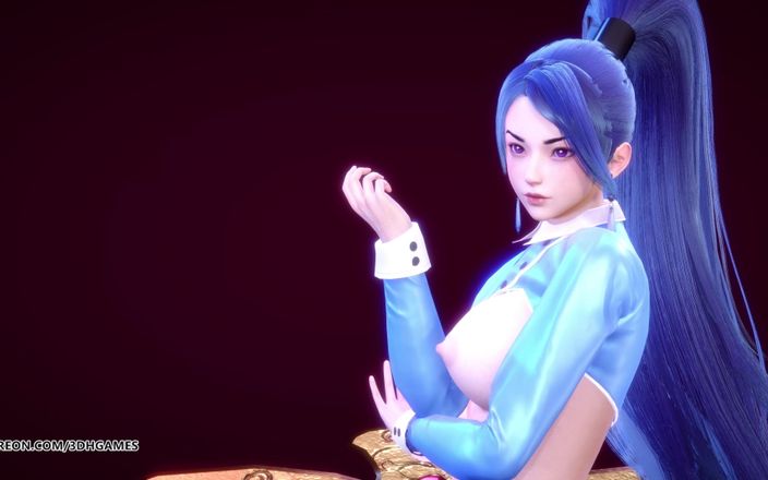 3D-Hentai Games: [MMD] SUNMI - Heart fire Kaisa sexy striptease League Of Legends...