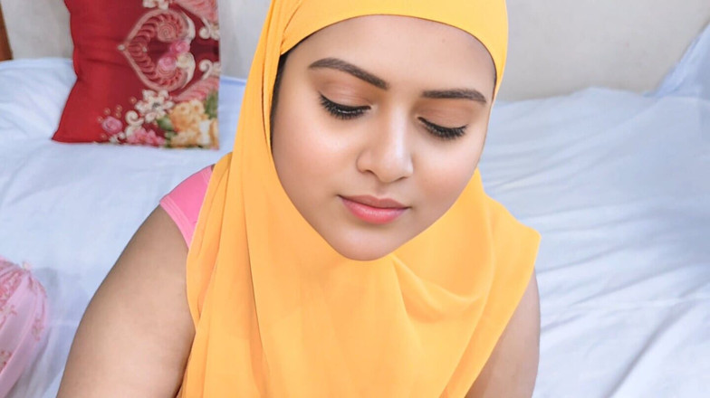 Your-Eshita: Beautiful Hijabi Muslim Indian Deshi Village Girl Doggy Style Fucking...