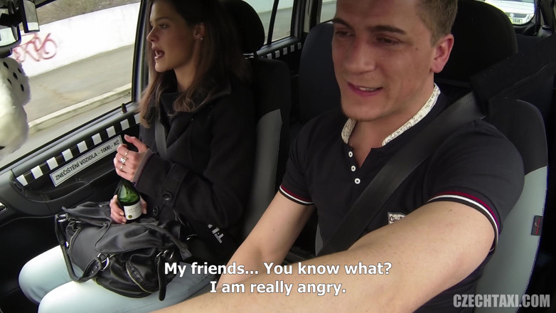 Czech Taxi: Student Squirts Five Times