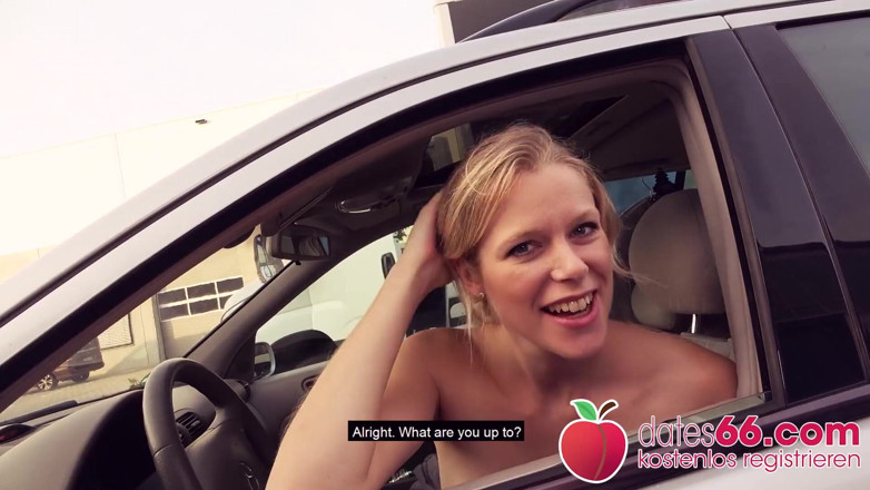 Dates66: Blonde Claudia Swea screwed in the middle of Berlin!