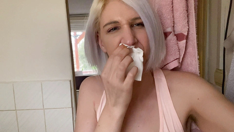 Cuteblonde666: 鼻フェチ動画