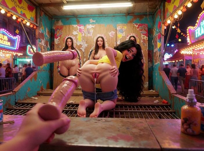 My night collection: A Wild, Fun-filled Night at the Amusement Park, with Engaging...