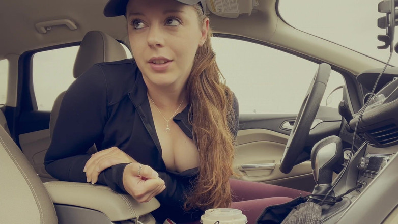 Nadia Foxx: POV parkoviště JOI... Ukazování, lemování, škádlení, polykání!