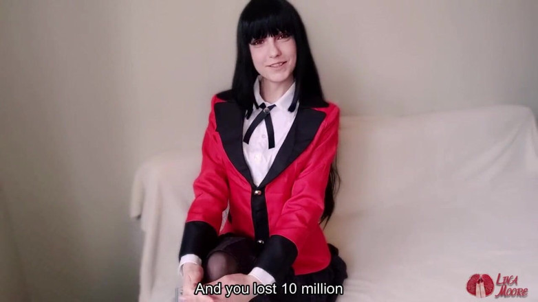Lina Moore: You Lost to Yumeko Jabami i'll Pee on You