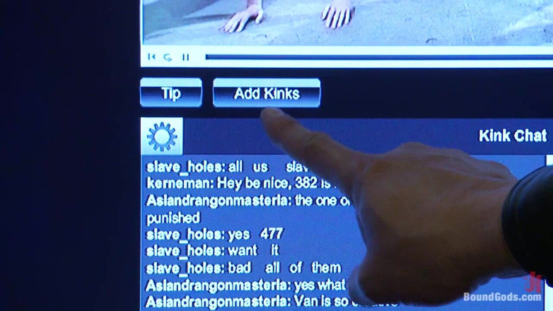 Bound gods: Sklaven-auktion - live-shooting