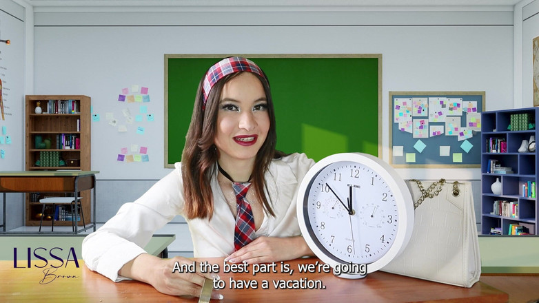 Lissa Brown: Tatile gitmek için geri sayım