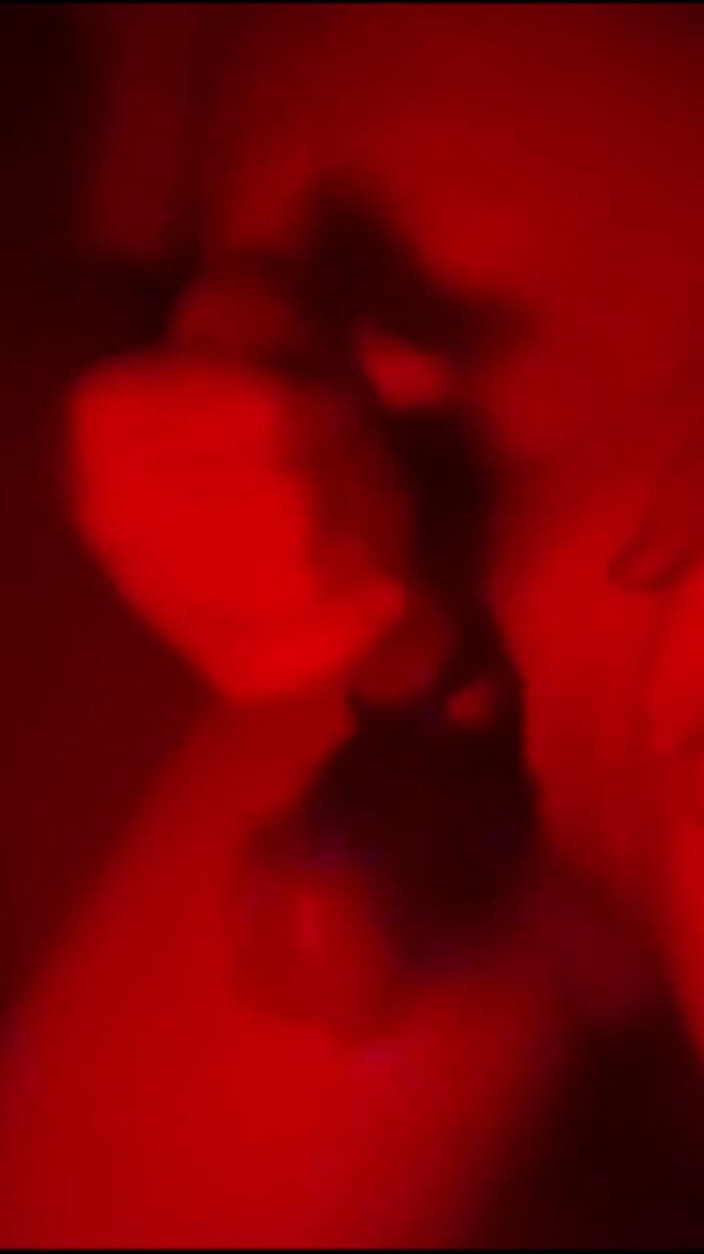 Kane Santiago: Oily Masturbation in Red Monochrome