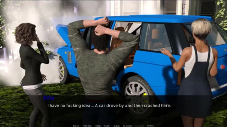 Visual Novels: Pine falls part 21