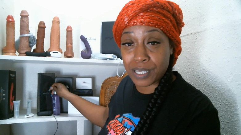 Lady Rae: Lady Raex and the Blue Snake Dildo