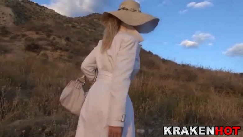Krakenhot: Hot milf Daniela Evans in an outdoor submission exclusive porn...
