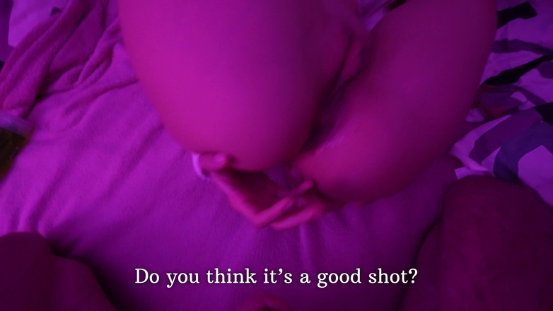 Alexa Poshspicy: POV pomaga mojej przyrodniej siostrze strzelać porno. Pierwszy raz anal....