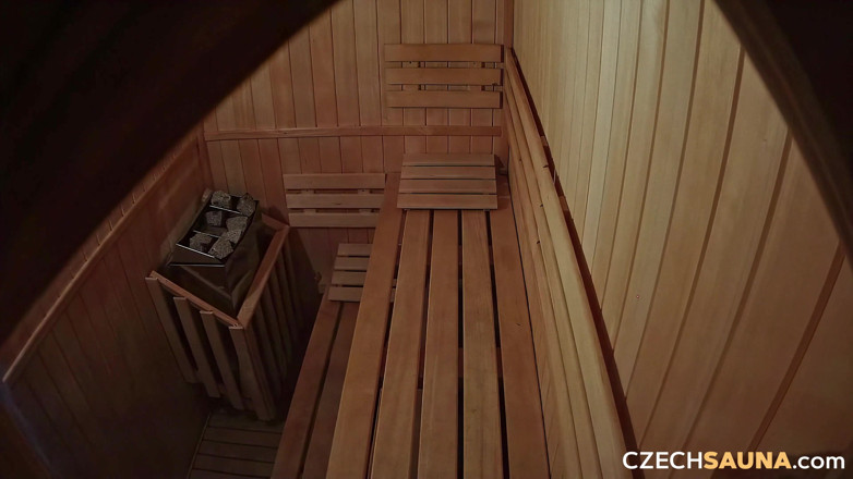 Czech Sauna: Czech Sauna 35: MILF Showdown: Another Pussy Display