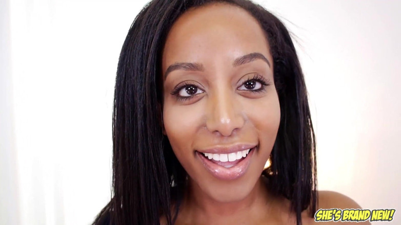 Top Web Models: Deana Dulce Cute Small Tits Teen Ebony POV No Hand...