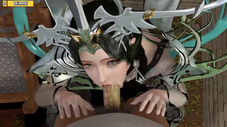 Soiyu Hentai: Hentai 3D (v42) - la reine et 2 gardes du corps, partie 1