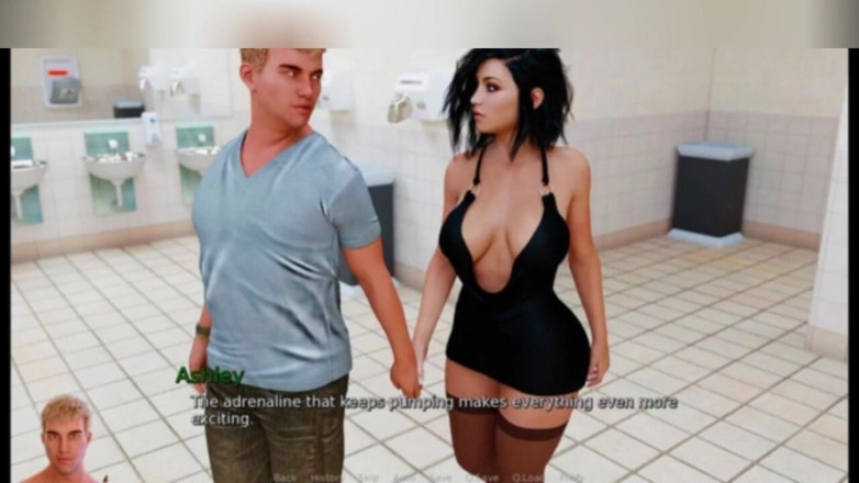 3DXXXTEEN2 Cartoon: Anna saves her juiciest steak for Ashley. 3D porn cartoon sex
