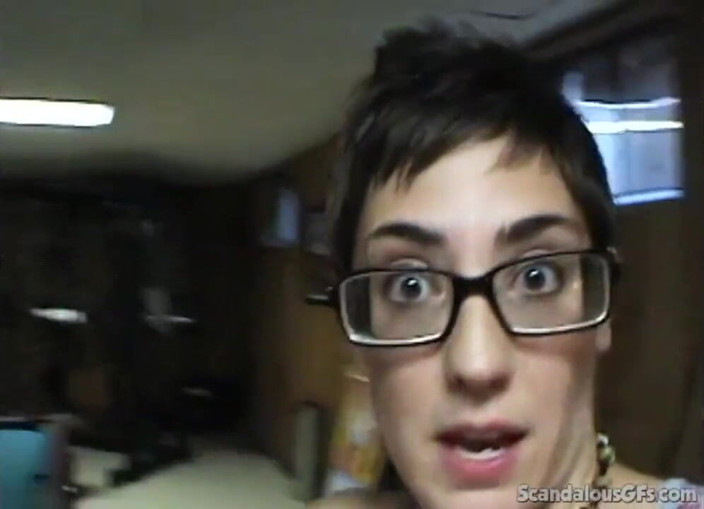 Scandalous GFs: Sexy girlfriend found cheating and fucking at the basement