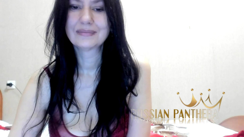 ANGELA_LADY: Striptiz MILF w pończochach