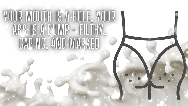 Goddess Misha Goldy: आपका मुंह एक छेद है, आपकी गांड डंप है - गंदी, दूरी, और चिह्नित