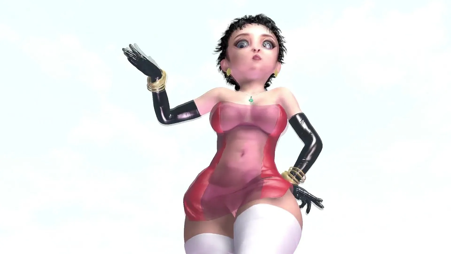 3D animated Betty Boop Dancing от Wraith ward | Faphouse