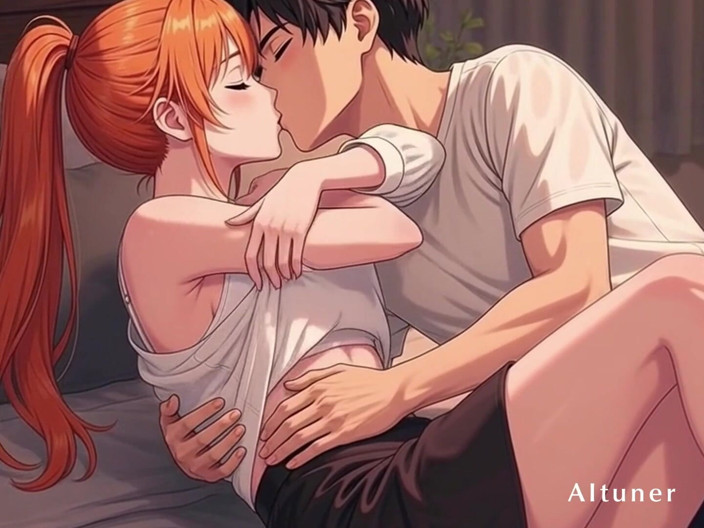 AItuner: After the Heat - Night One: Orange Hair, Summer Room