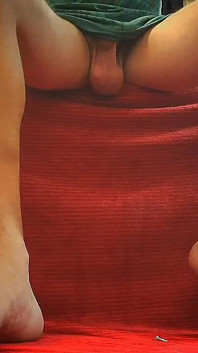 Playing with My Feet and a Dildo