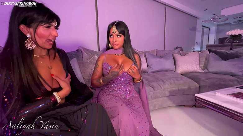 Aaliyah Yasin: Aaliyah Yasin üvey erkek kardeşinin karısını sikiyor