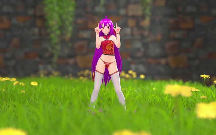 Smixix: Chinese Girl Model 22 Undress Dance Hentai Mmd 3D Purple Hair Color...