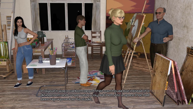 Dirty GamesXxX: तीन पैनल: हॉट पत्नी के लिए चूत में वीर्य - एपिसोड 1