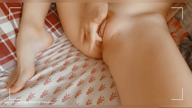 FoxyAleksa: Gentle Penetration Into a Hot Hole Red Pussy