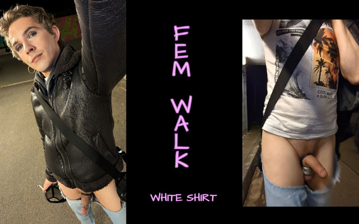 kinkygaynudist: The Slutty Femboy Walk