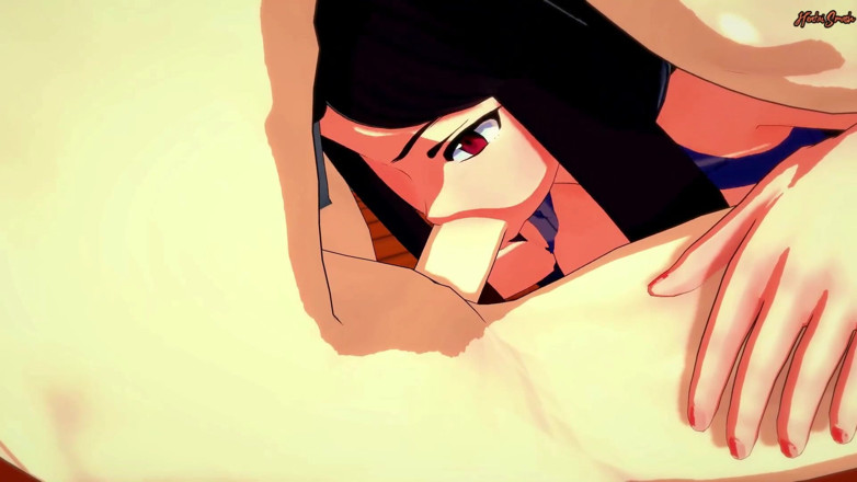 Hentai Smash: Lucy deepthroats cock and swallows cum -Hentai.