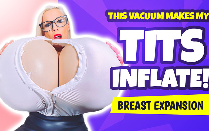TheBustySasha: 이 진공 청소기는 내 가슴을 팽창 하게! 나는 그것을 너무 좋아한다!