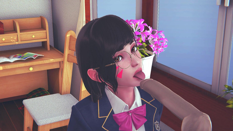 Waifu club 3D: डीवीए कॉलेज गर्ल अपनी जीभ से आपका लंड चाटती है और उसके चेहरे पर वीर्य हो जाता है