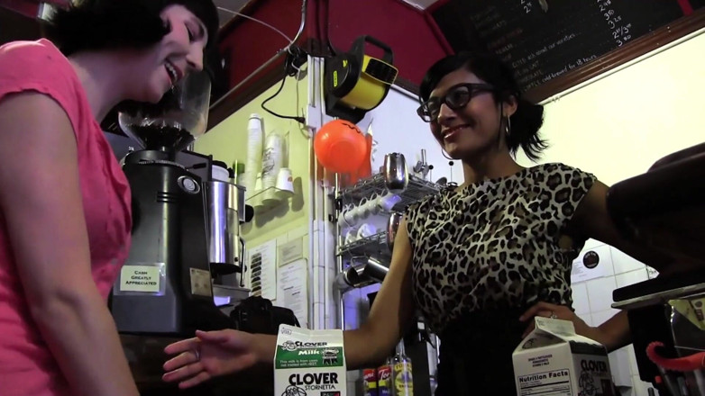 Thot Factory: Two naughty babes sneaks a quick lesbian fuck in a...