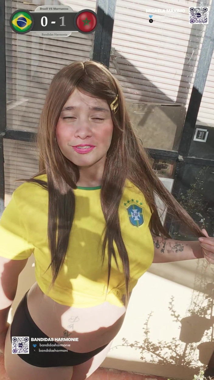 Bandidas Harmonie: Brazil Vs Morocco: Where Micaela Gets Her Ass Fucked for...
